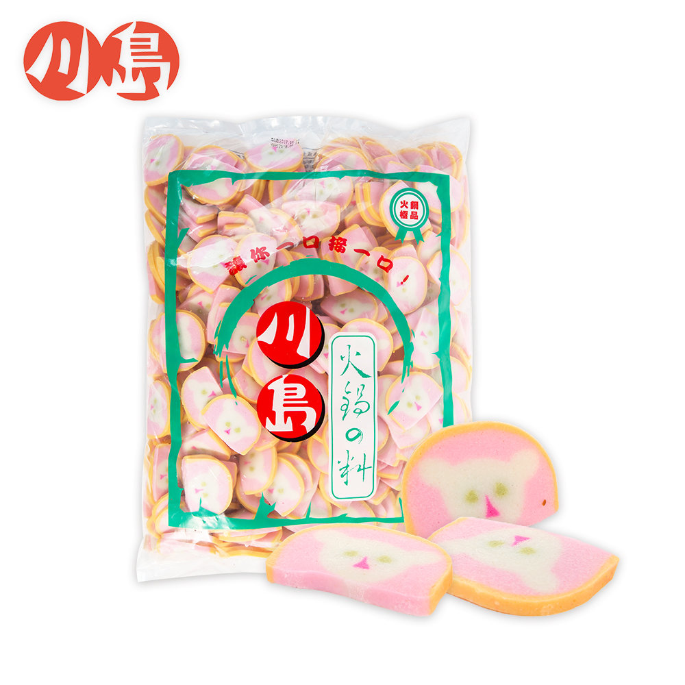 切片貓熊 Sliced Kamaboko(Panda) - 隆盛食品,川島火鍋料,Lung Sheng Foods,批發,採購,進貨,火鍋,火鍋料,冷凍火鍋料,日式火鍋料,素食火鍋料,魚漿製品,冬天,麻辣鍋,麻辣燙,滷味,鴛鴦鍋