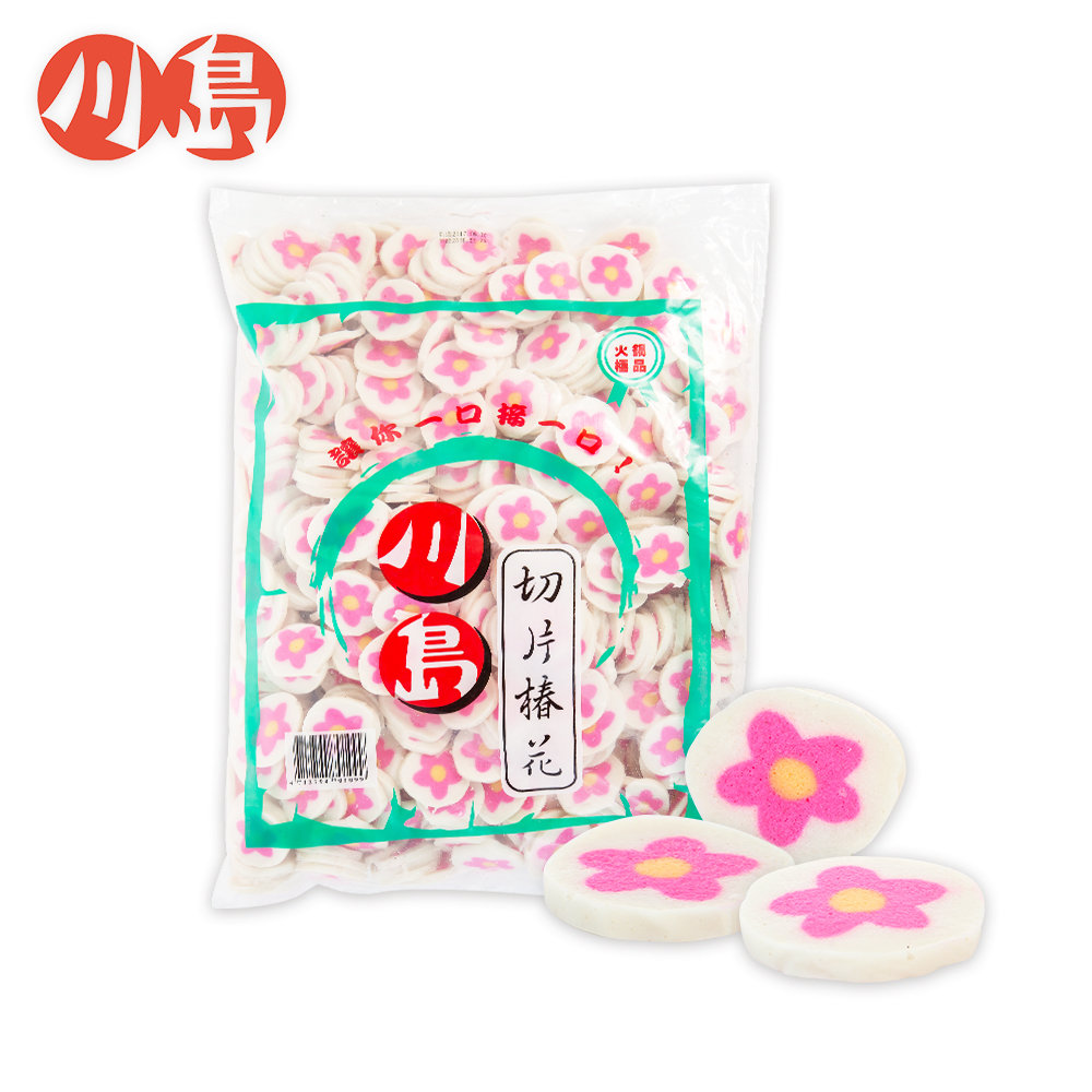 切片樁花 Sliced Kamaboko(Flower) - 隆盛食品,川島火鍋料,Lung Sheng Foods,批發,採購,進貨,火鍋,火鍋料,冷凍火鍋料,日式火鍋料,素食火鍋料,魚漿製品,冬天,麻辣鍋,麻辣燙,滷味,鴛鴦鍋