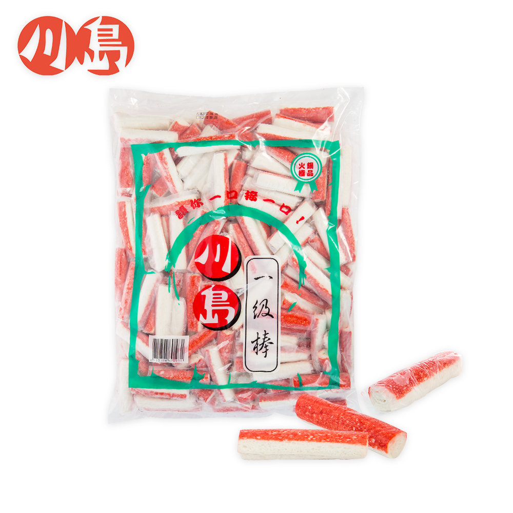 蟳味棒(一級棒) Crab stick(Ichiban) - 隆盛食品,川島火鍋料,Lung Sheng Foods,批發,採購,進貨,火鍋,火鍋料,冷凍火鍋料,日式火鍋料,素食火鍋料,魚漿製品,冬天,麻辣鍋,麻辣燙,滷味,鴛鴦鍋